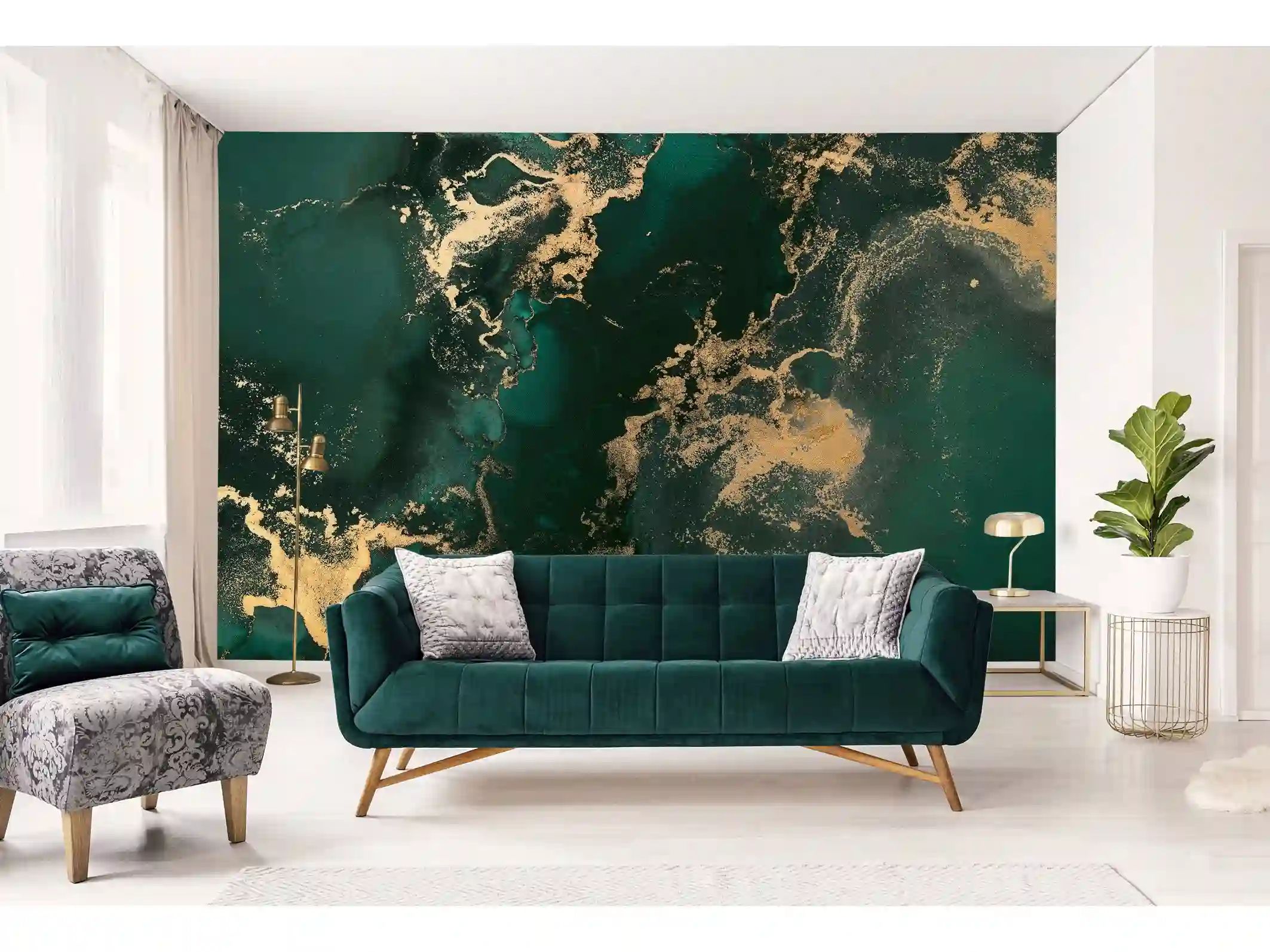 Corporate office wallpaper Houston